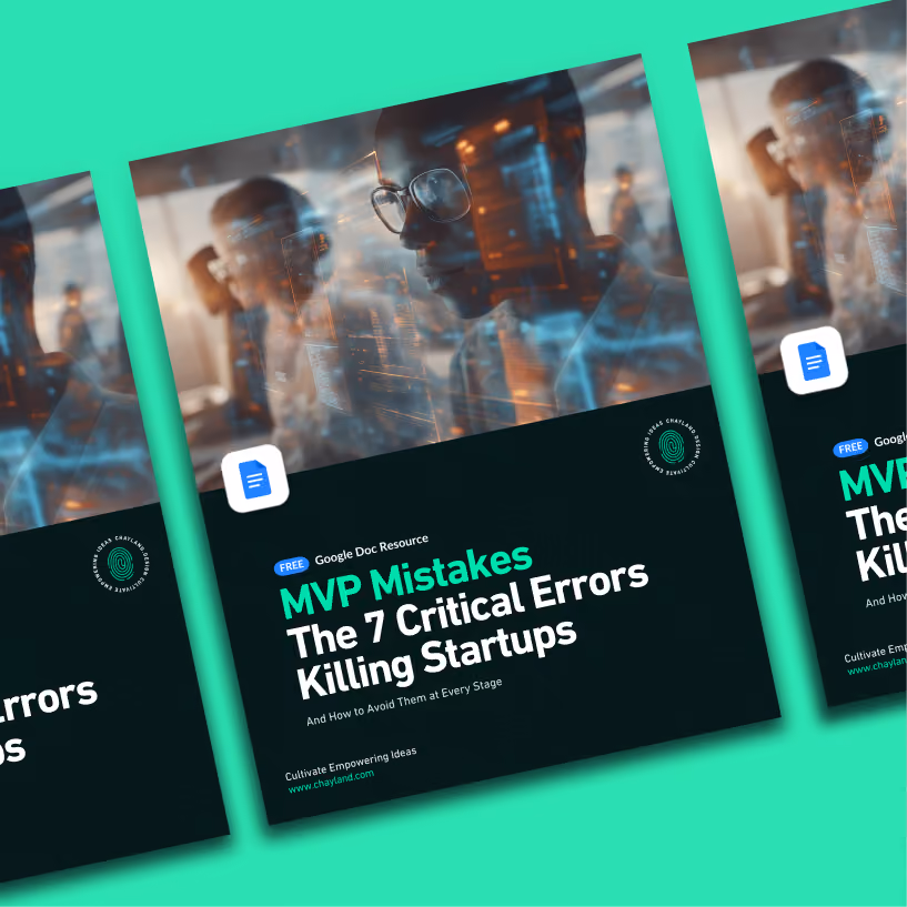 Cover of the MVP Mistakes Field Guide