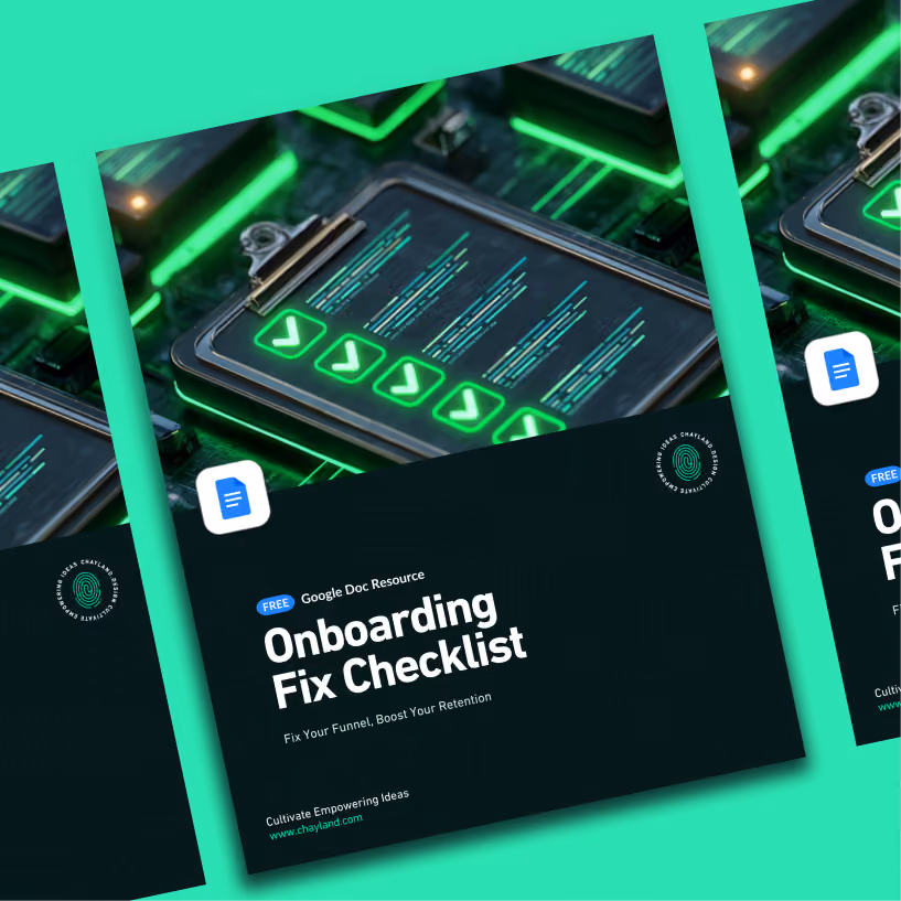 Cover of the Onboarding Fix Checklist