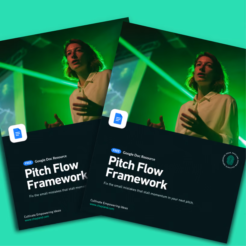 Cover of the Pitch Flow Framework