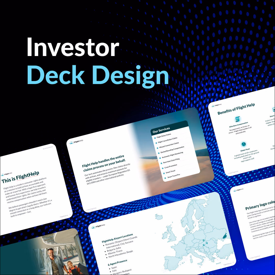 Investor Deck Design