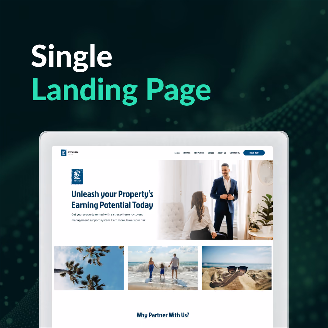 Single Landing Page